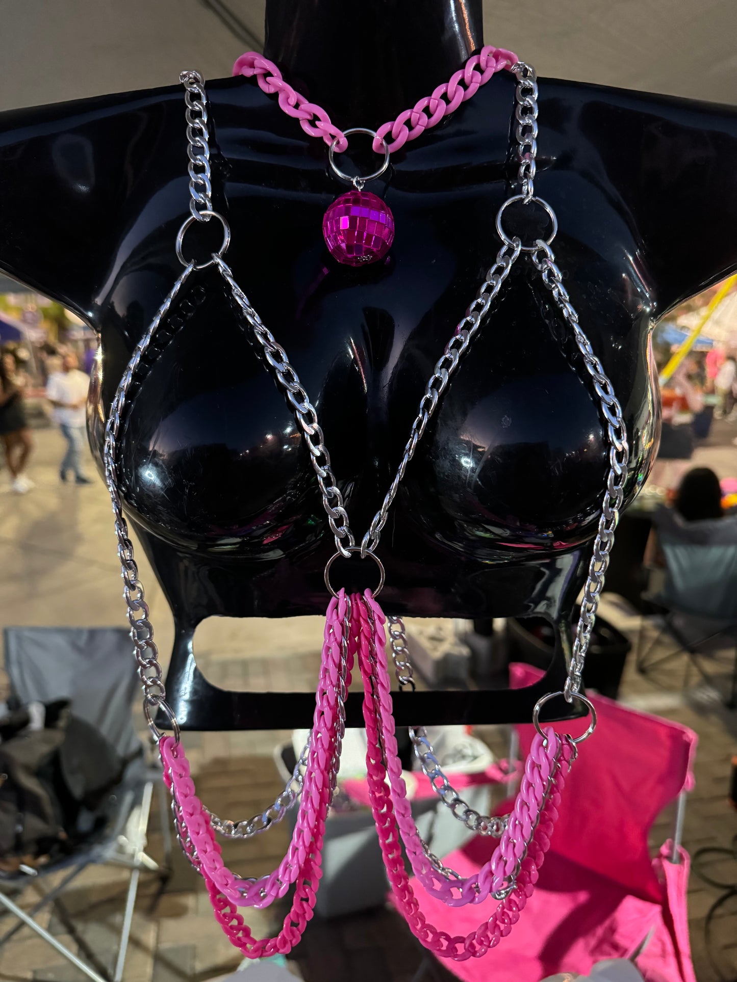 Disco Barbie body chain