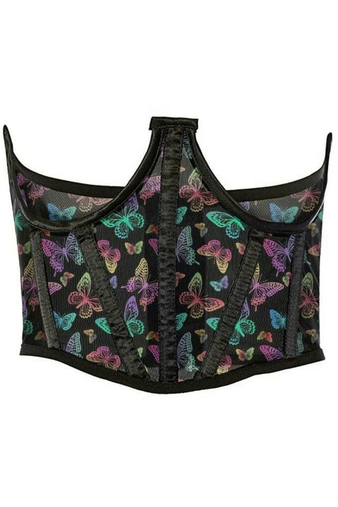 Neon Butterfly Corset