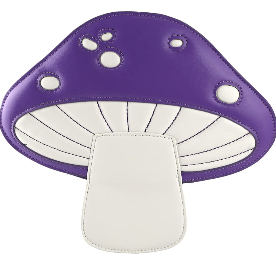 Purple Mushy Purse
