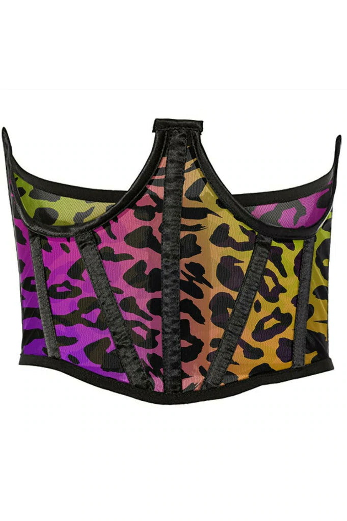 Rainbow Cheetah Waist Cincher