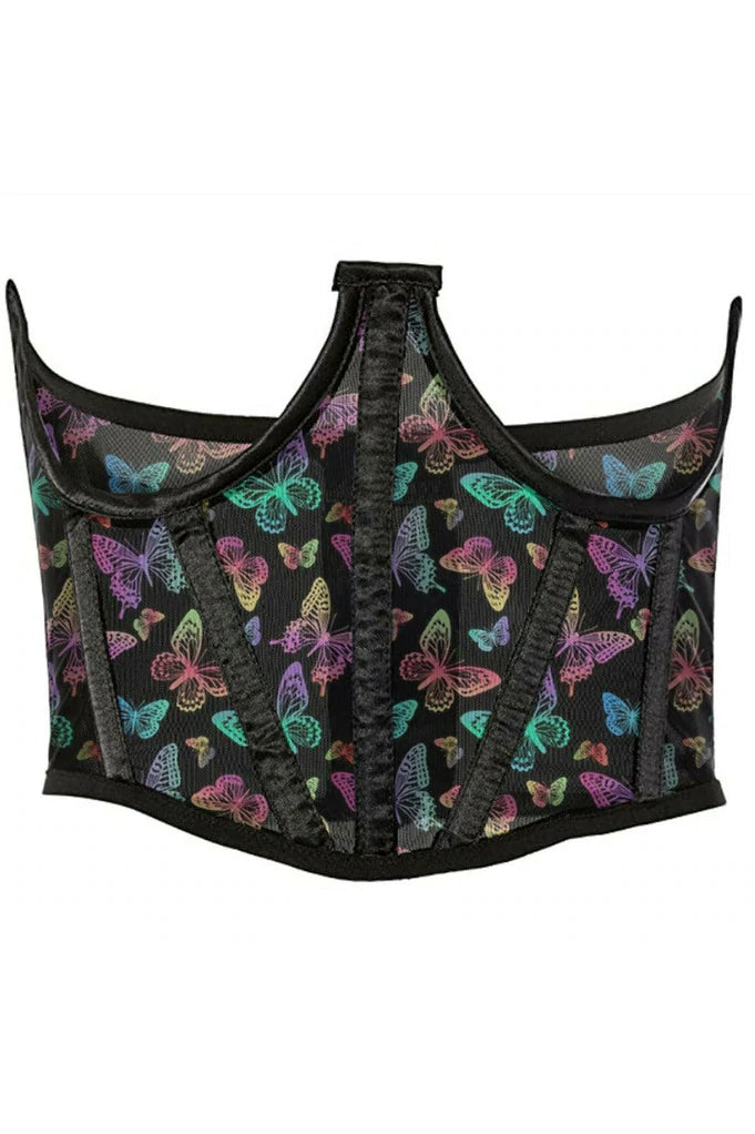 Rainbow Butterfly Waist Cincher