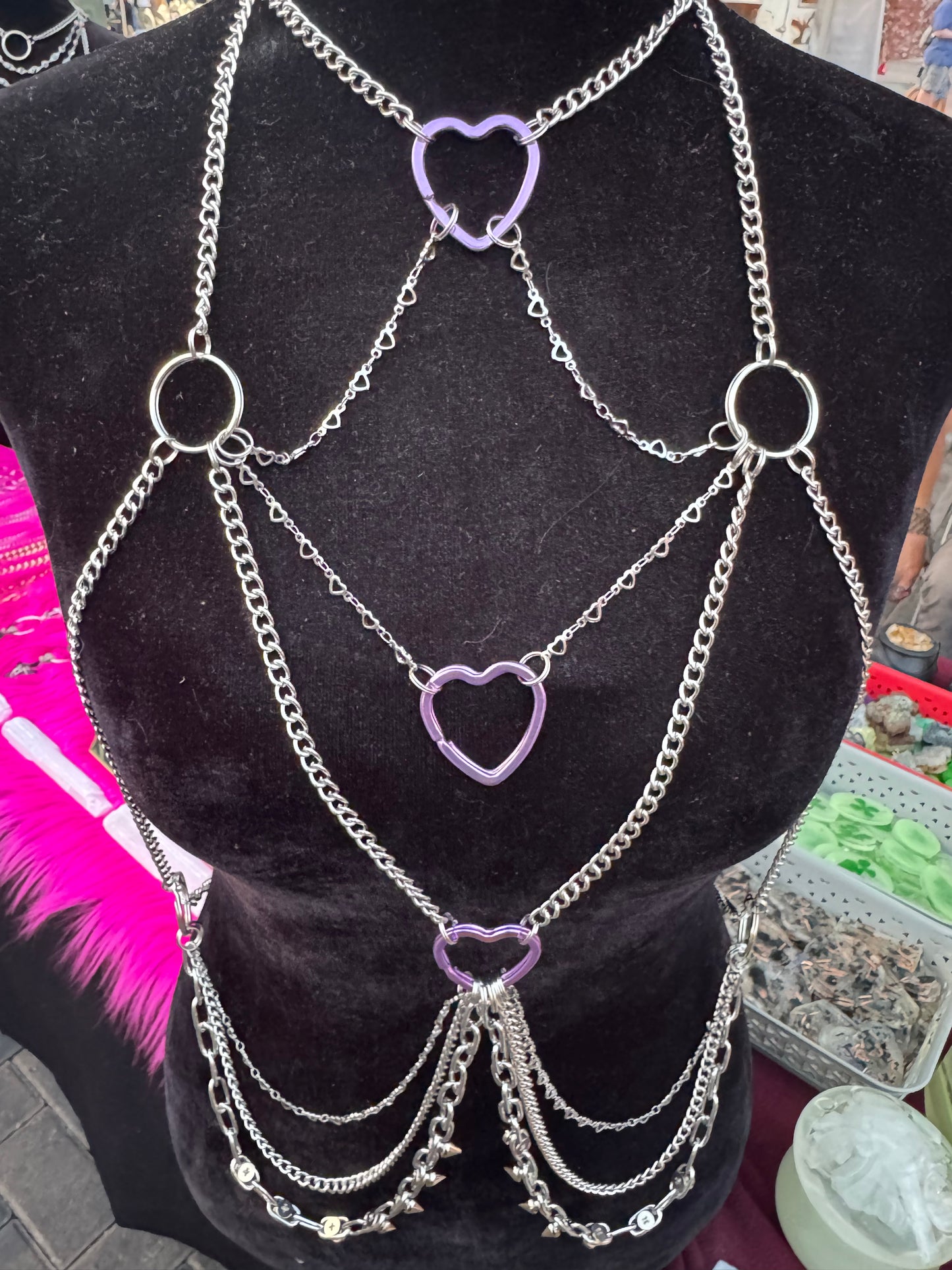 Hearts Deep 2.0 chain harness