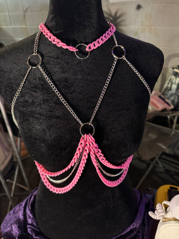 Pink Candy bodychain