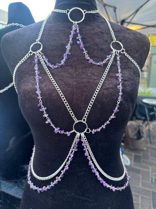 Amethyst Goddess harness
