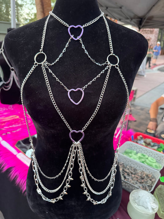 Hearts Deep 2.0 chain harness