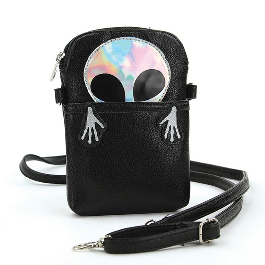Peaking Alien in silver