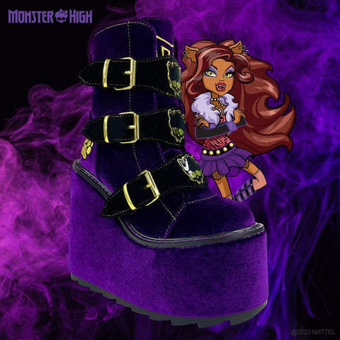 DUNE LO CLAWDEEN - PURPLE VELVET