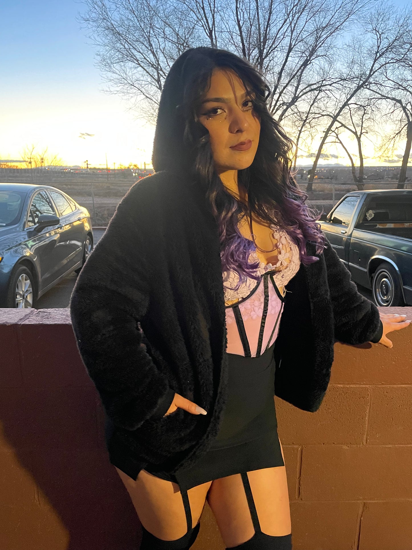 Essential Faux Fur Coat