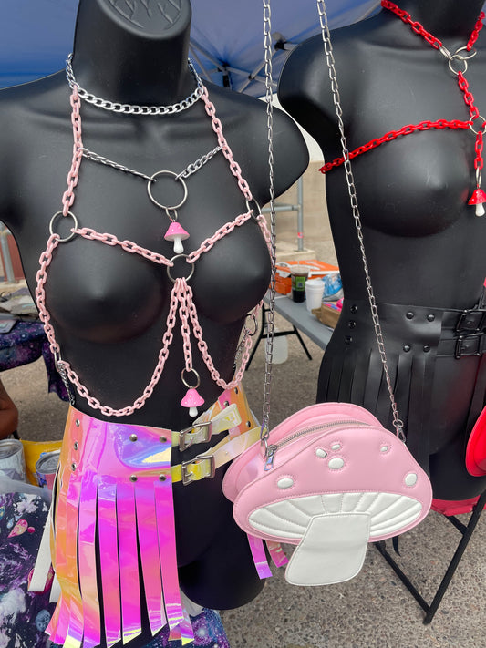Pink Mushy Purse