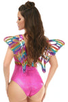 Rainbow Glitter Butterfly Wings