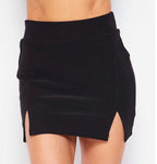 Essential Slide Slit Skirt