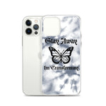 Stay Away iPhone Case